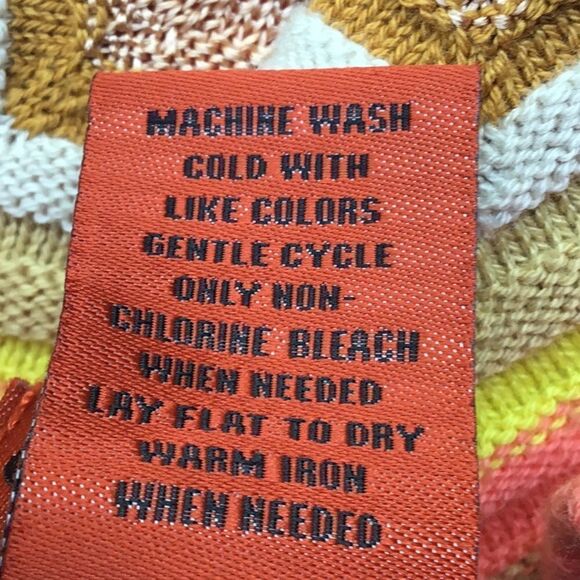 Missoni for Target Colorful Zigzag Full Zip Long Hooded Knit Cardigan Sweater - Picture 16 of 16